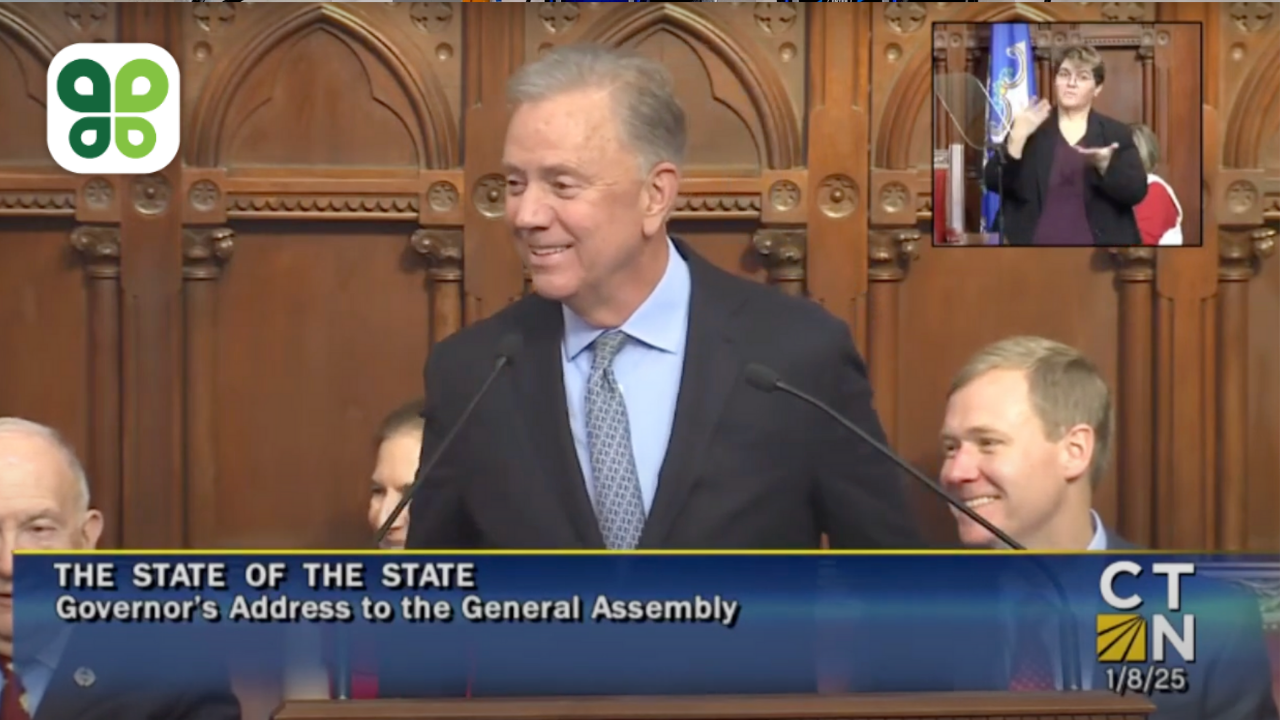 Gov. Lamont Mentions Budderfly During State of State Address